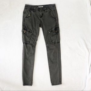 Free People Cargo Style Jeans - Size 26